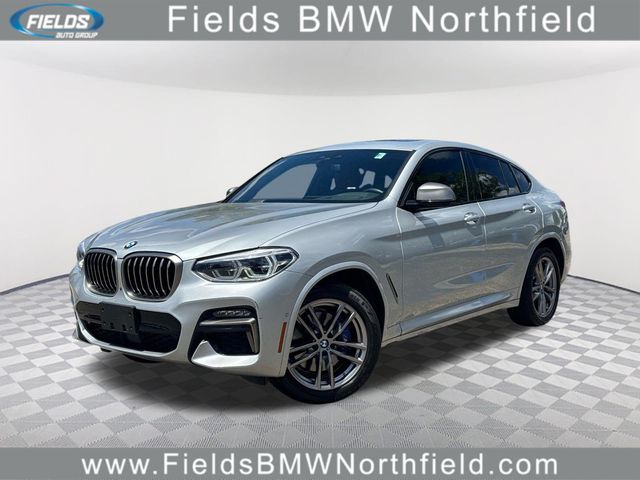 Glacier Silver Metallic 2021 BMW X4 M40i AWD SUV / Crossover All-Wheel Drive 8-Speed Automatic