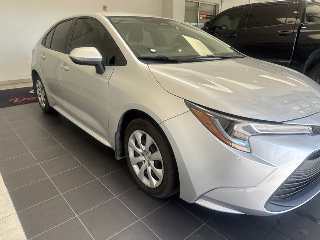 2024 Toyota Corolla LE Silver at Don McGill Toyota