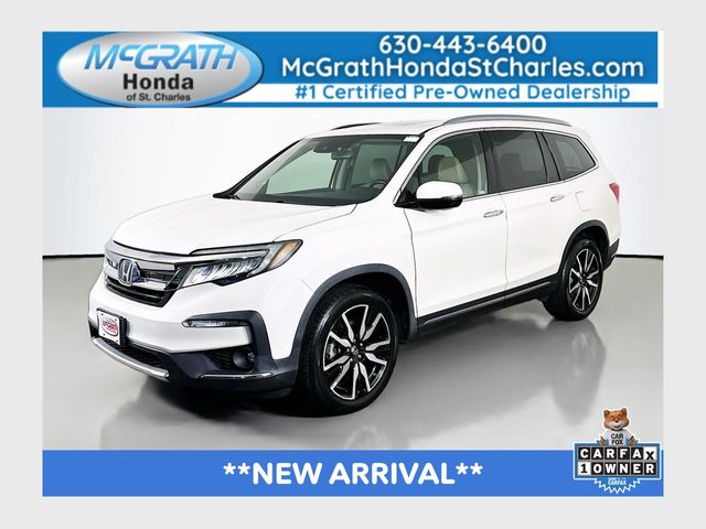 White Diamond Pearl 2019 Honda Pilot SUV / Crossover All-Wheel Drive 9-Speed Automatic