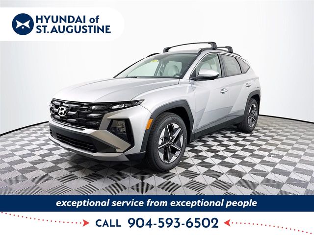 Shimmering Silver 2026 Hyundai Tucson SUV / Crossover Front-Wheel Drive 8-Speed Automatic