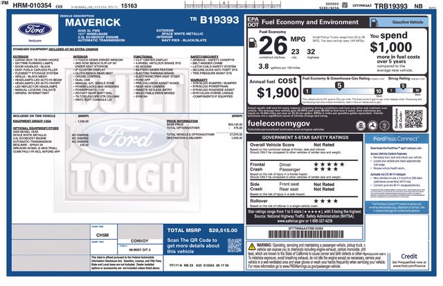New 2026 White Ford XL image 9