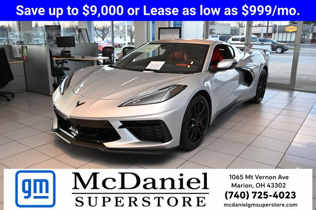 Blade Silver Metallic 2026 Chevrolet Corvette Stingray 3LT Coupe RWD Coupe Rear-Wheel Drive 8-Speed Dual Clutch