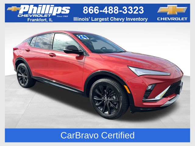 Sunrise Red Metallic 2024 Buick Envista Sport Touring FWD SUV / Crossover Front-Wheel Drive 6-Speed Automatic