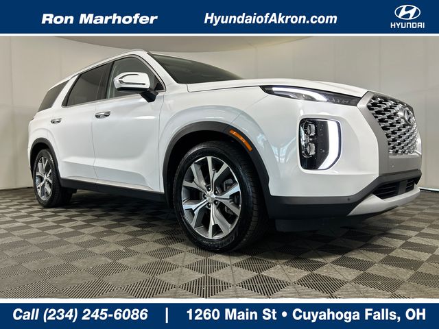 Hyper White 2022 Hyundai Palisade SEL AWD SUV / Crossover All-Wheel Drive Automatic