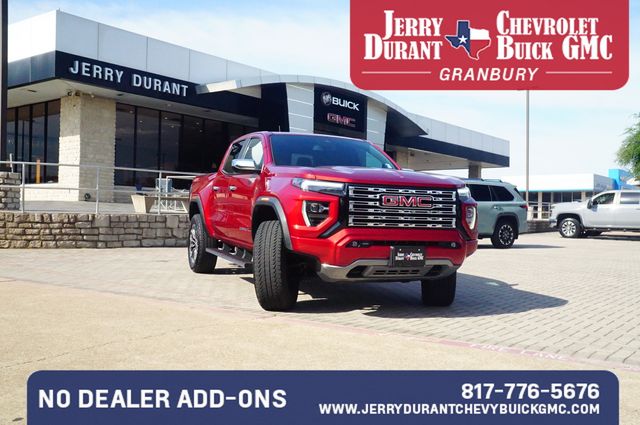 Volcanic Red Tintcoat 2024 GMC Canyon Denali Crew Cab 4WD Pickup Truck Four-Wheel Drive 8-Speed Automatic