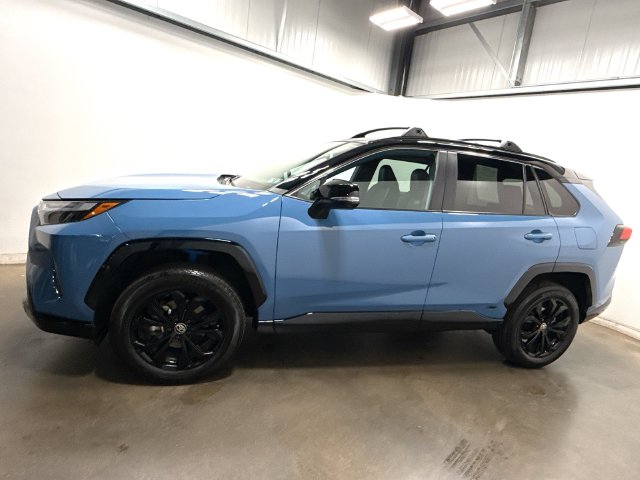 2024 Toyota RAV4 Hybrid XSE Blue at Phil Fitts Ford