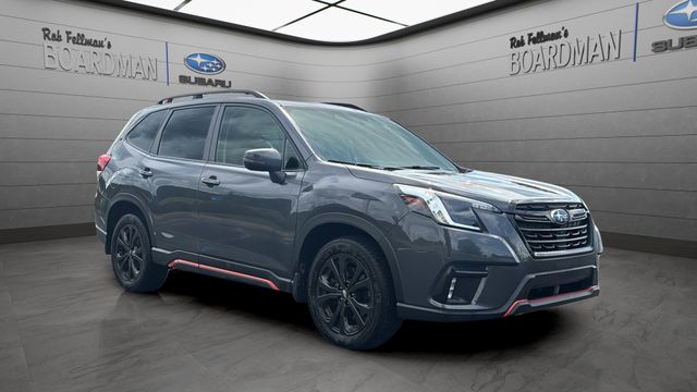 Magnetite Gray Metallic 2023 Subaru Forester SUV / Crossover All-Wheel Drive Continuously Variable Transmission