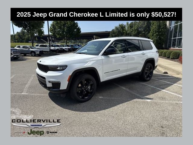 Bright White Clearcoat 2025 Jeep Grand Cherokee L Limited RWD SUV / Crossover 4X2 8-Speed Automatic