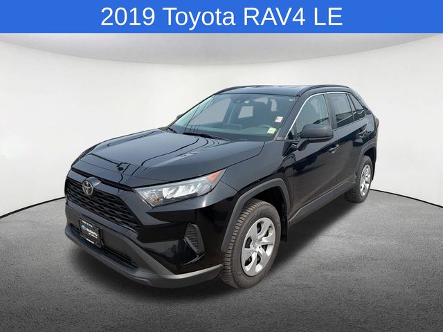 Midnight Black Metallic 2019 Toyota RAV4 SUV / Crossover All-Wheel Drive 8-Speed Automatic