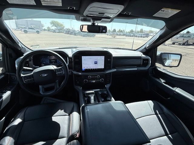 2024 Ford F-150 Lariat White at Brown Honda