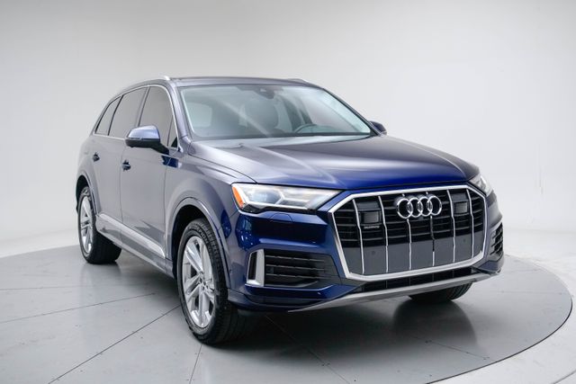 Blue Metallic 2023 Audi Q7 SUV / Crossover All-Wheel Drive 8-Speed Automatic