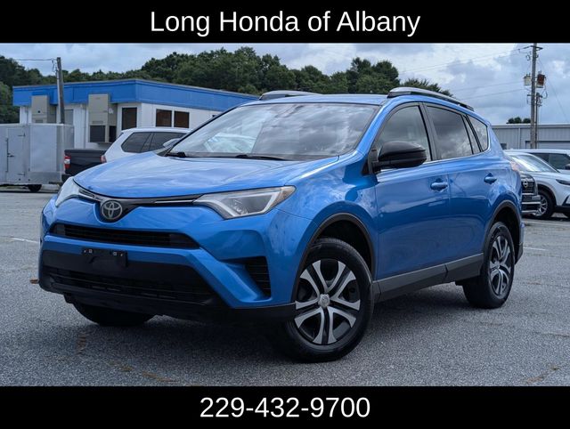 Electric Storm Blue 2018 Toyota RAV4 SUV / Crossover Front-Wheel Drive 6-Speed Automatic
