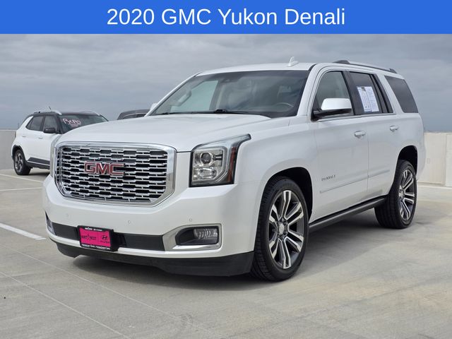 2020 GMC Yukon Denali White at Baytown Hyundai