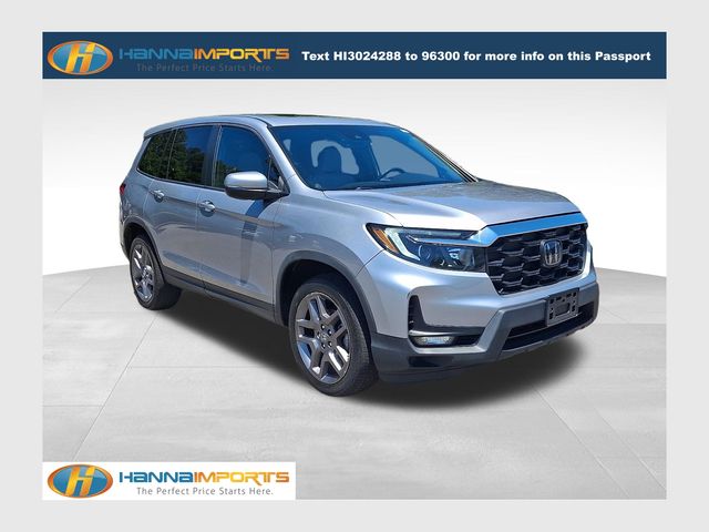 Lunar Silver Metallic 2023 Honda Passport EX-L AWD SUV / Crossover All-Wheel Drive 9-Speed Automatic