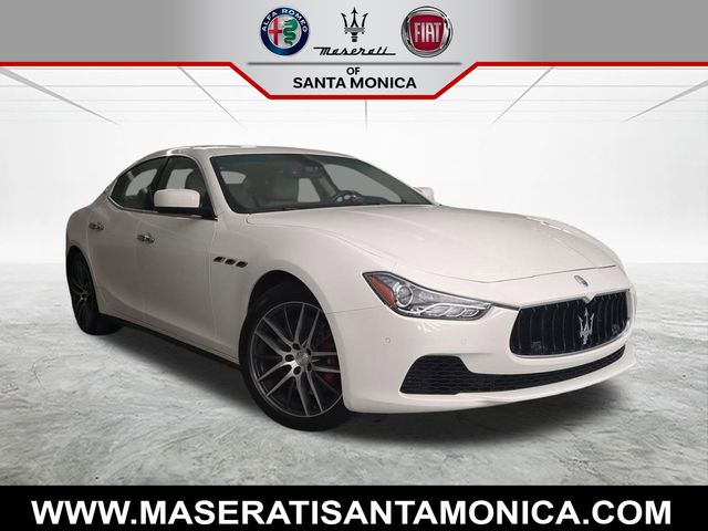 Bianco 2014 Maserati Ghibli S Q4 AWD Sedan All-Wheel Drive 8-Speed Automatic