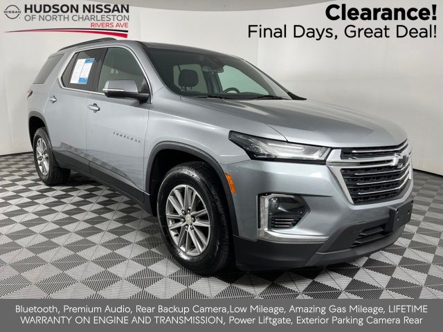 Sterling Gray Metallic 2023 Chevrolet Traverse SUV / Crossover Four-Wheel Drive 9-Speed Automatic