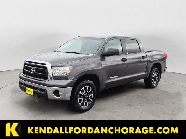Magnetic Gray Metallic 2012 Toyota Tundra Pickup Truck Four-Wheel Drive 6-Speed Automatic Overdrive