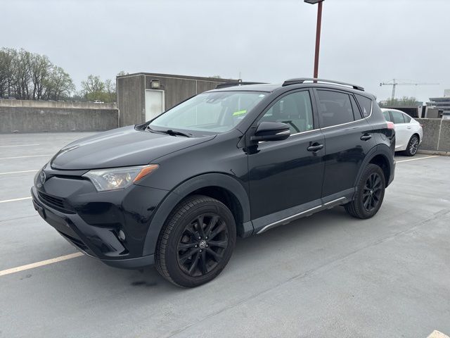 Black 2018 Toyota RAV4 Adventure AWD SUV / Crossover All-Wheel Drive 6-Speed Automatic