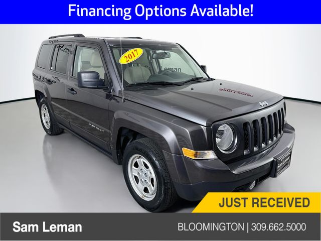 Gray (Granite Crystal Metallic Clearcoat) 2017 Jeep Patriot SUV / Crossover Front-Wheel Drive Continuously Variable Transmission