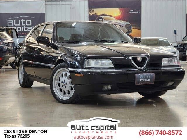 Black 1994 Alfa Romeo 164 LS FWD Sedan Front-Wheel Drive Automatic