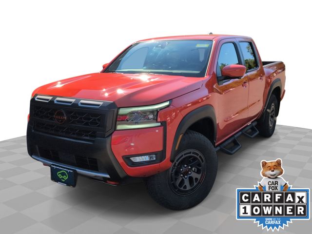Afterburn Orange 2026 Nissan Frontier Pickup Truck Four-Wheel Drive 9-Speed Automatic Overdrive