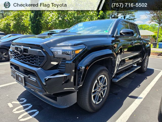 Black 2025 Toyota Tacoma Pickup Truck Four-Wheel Drive 8-Speed Automatic