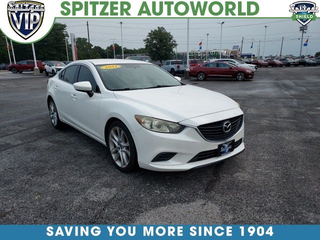 Snowflake White Pearl 2014 Mazda MAZDA6 Sedan Front-Wheel Drive 6-Speed Automatic