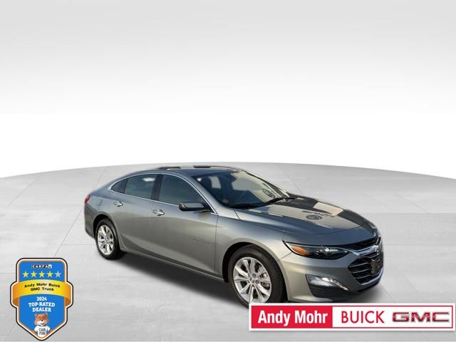 Sterling Gray Metallic 2024 Chevrolet Malibu LT with 1LT FWD Sedan Front-Wheel Drive Continuously Variable Transmission