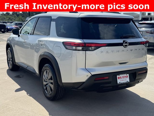 2025 Nissan Pathfinder SV Silver at Texan Dodge Chrysler Jeep Ram
