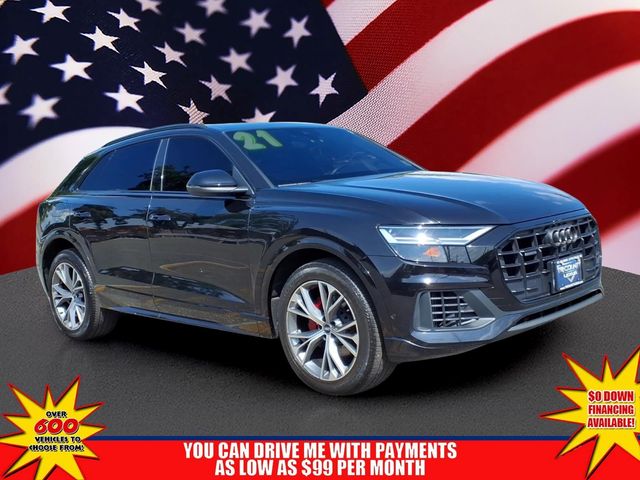 Black 2021 Audi Q8 quattro Premium 55 TFSI SUV / Crossover All-Wheel Drive 8-Speed Automatic