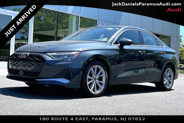 Manhattan Gray Metallic 2025 Audi A3 quattro Premium 40 TFSI Sedan All-Wheel Drive 7-Speed Automatic