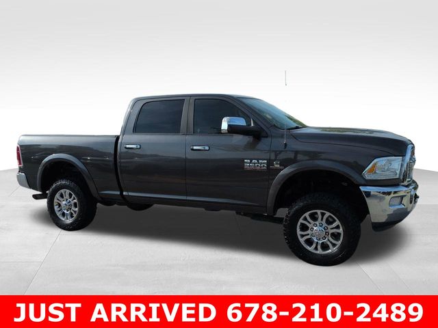 Gray (Granite Crystal Metallic Clearcoat) 2017 RAM 2500 Laramie Crew Cab 4WD Pickup Truck Four-Wheel Drive 6-Speed Automatic