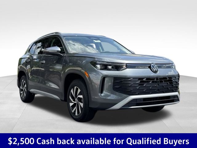 Platinum Gray Metallic 2026 Volkswagen Tiguan SUV / Crossover All-Wheel Drive 8-Speed Automatic