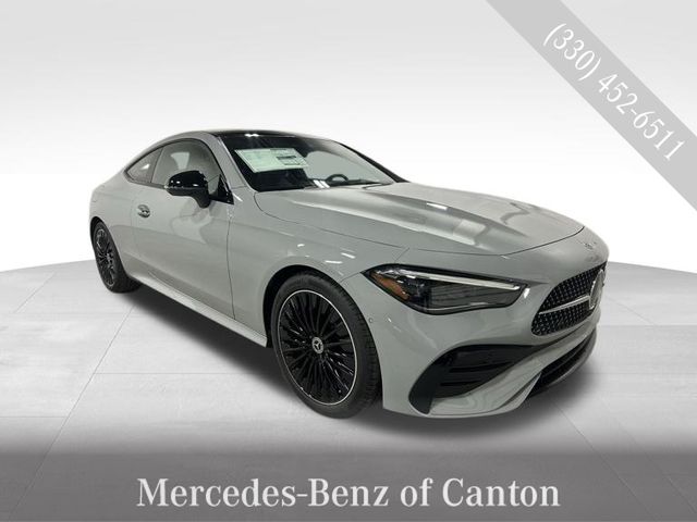 MANUFAKTUR Alpine Gray Metallic 2026 Mercedes-Benz CLE Coupe All-Wheel Drive 9-Speed Automatic