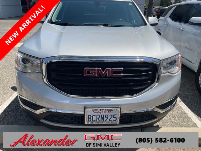 Quicksilver Metallic 2018 GMC Acadia SLE-1 FWD SUV / Crossover Front-Wheel Drive 6-Speed Automatic