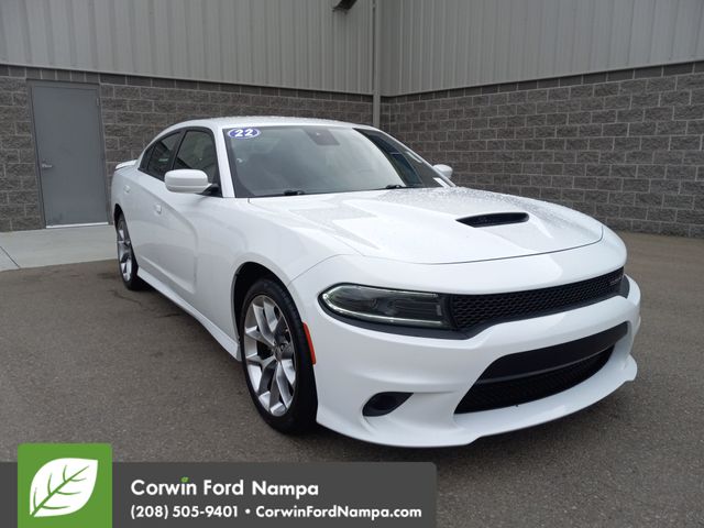 White Knuckle Clearcoat 2022 Dodge Charger GT RWD Sedan Rear-Wheel Drive 8-Speed Automatic