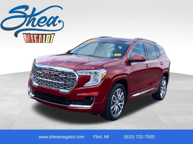 Volcanic Red Tintcoat 2023 GMC Terrain SUV / Crossover All-Wheel Drive 9-Speed Automatic