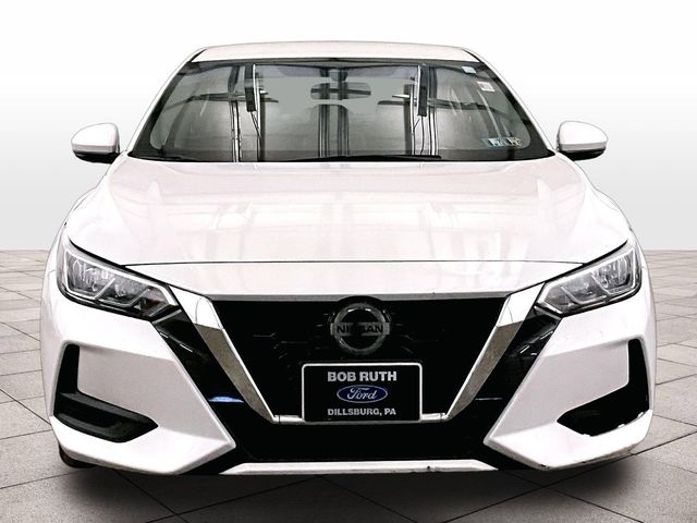 2020 Nissan Sentra SV White at Luther Ford