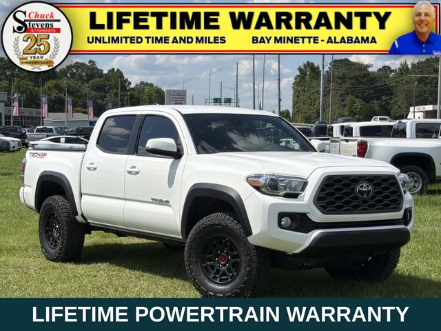 Ice Cap 2023 Toyota Tacoma TRD Off Road Double Cab 4WD Pickup Truck Four-Wheel Drive 6-Speed Automatic