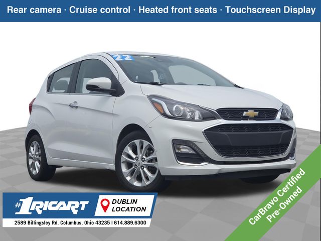 Summit White 2022 Chevrolet Spark Hatchback Front-Wheel Drive Continuously Variable Transmission