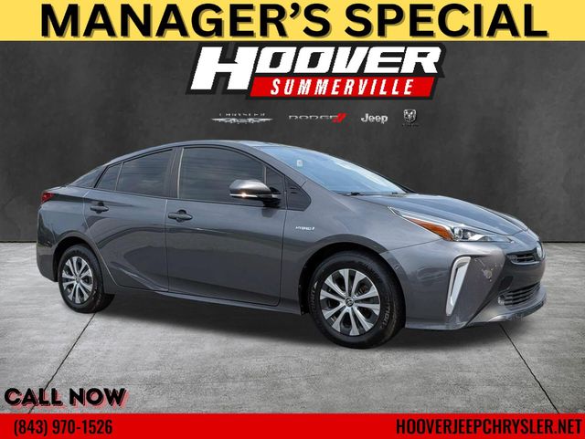 Magnetic Gray Metallic 2020 Toyota Prius Hatchback All-Wheel Drive Continuously Variable Transmission