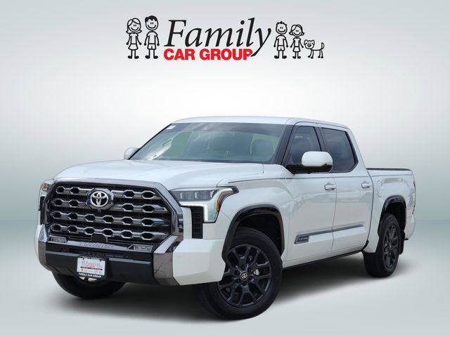White (Wind Chill Pearl) 2025 Toyota Tundra Platinum CrewMax Cab 4WD Pickup Truck Four-Wheel Drive Automatic