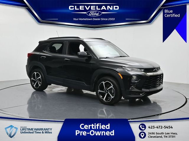 Mosaic Black Metallic 2022 Chevrolet Trailblazer SUV / Crossover Front-Wheel Drive Continuously Variable Transmission