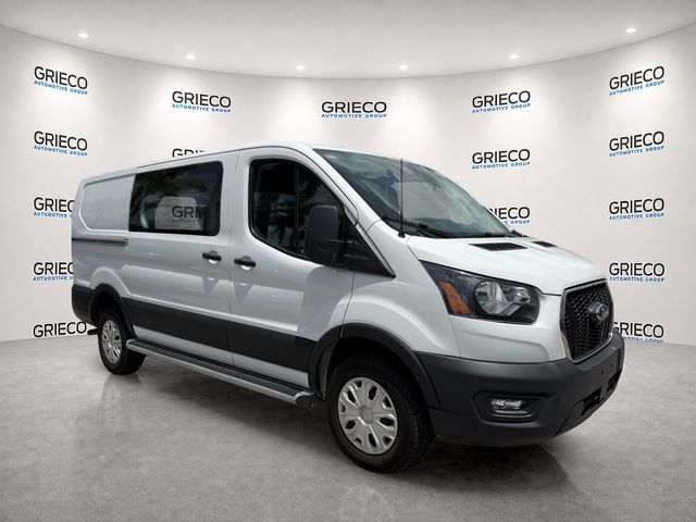 Oxford White 2025 Ford Transit Cargo Van Rear-Wheel Drive 