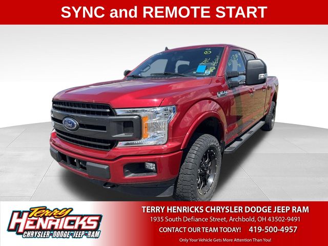 Rapid Red Metallic Tinted Clearcoat 2020 Ford F-150 Pickup Truck Four-Wheel Drive Automatic