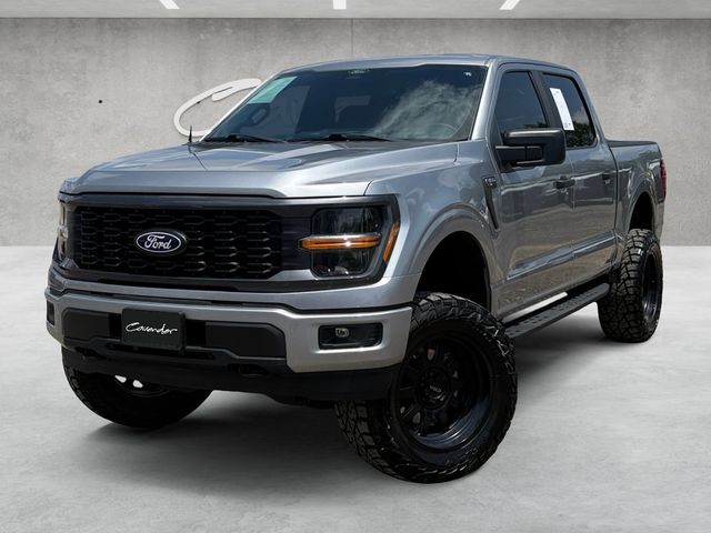 Iconic Silver Metallic 2024 Ford F-150 Pickup Truck Four-Wheel Drive Automatic