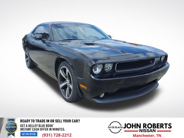 Black Clearcoat 2014 Dodge Challenger Coupe Rear-Wheel Drive 5-Speed Automatic