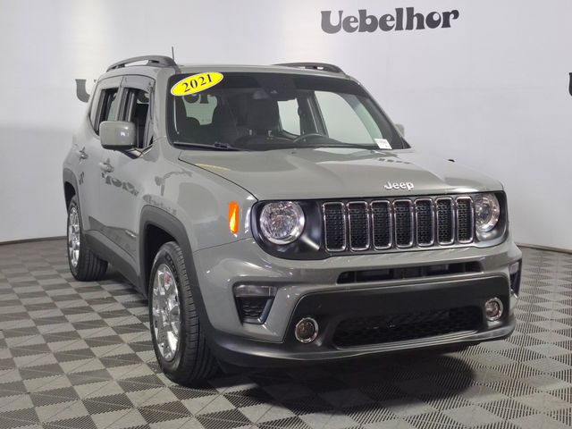 Sting-Gray Clearcoat 2021 Jeep Renegade SUV / Crossover Front-Wheel Drive 9-Speed Automatic