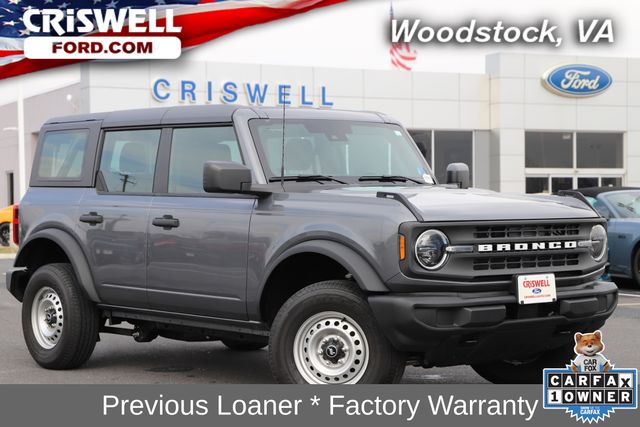 Gray Metallic 2025 Ford Bronco 4-Door 4WD SUV / Crossover Four-Wheel Drive Automatic