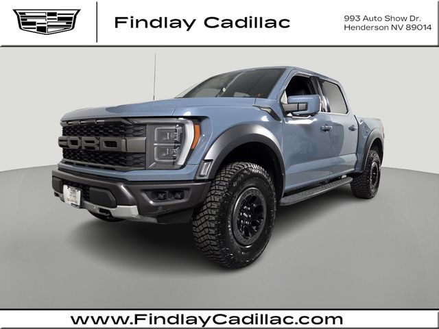 Blue (Azure Gray Metallic) 2023 Ford F-150 Pickup Truck Four-Wheel Drive Automatic